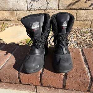 Itasca Black Winter & Rain Boots Size 6 Great Condition